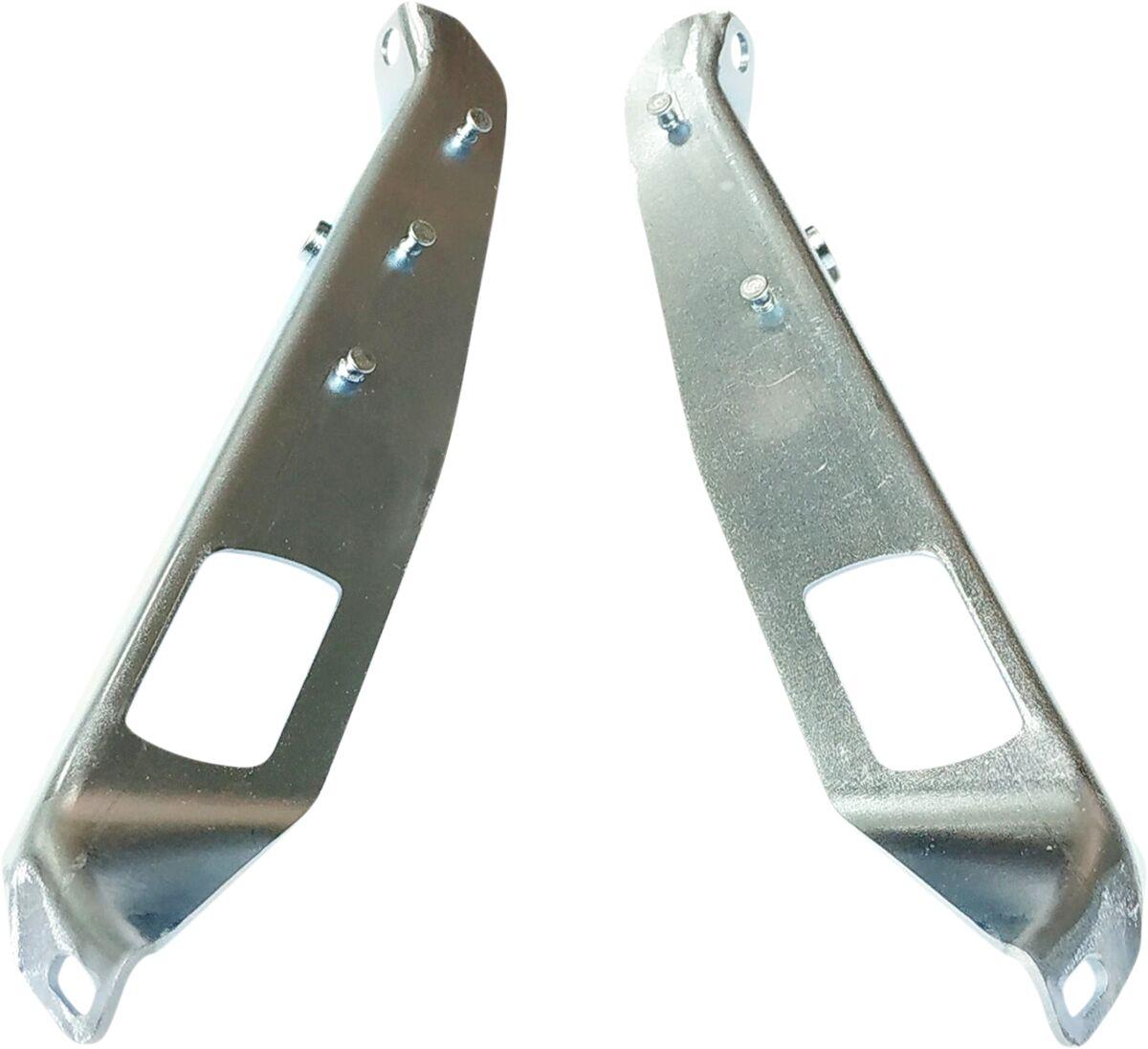 351569 - Drag Specialties Heavy-Duty Inner Fairing Support Brackets For Harley Davidson FLHT 1340 1996-1998 - Zinc