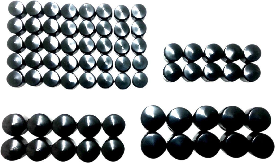 352066 - Drag Specialties Bolt Cover Engine Kit For Harley Davidson FLDE 1750 2018-2020 - Black