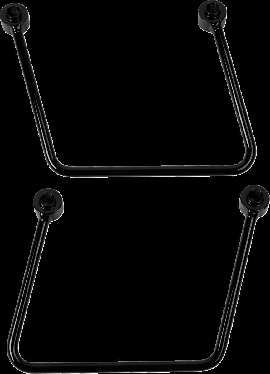 S77-0155GB - Drag Specialties Saddlebag Support For Harley Davidson FLSL 1750 2018-2021 - Black