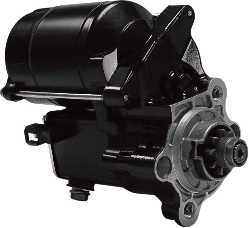 80-1009 - Drag Specialties 1.4 kW High-Performance Starter Motor For Harley Davidson XL 1200 C 1996-2015 - Black