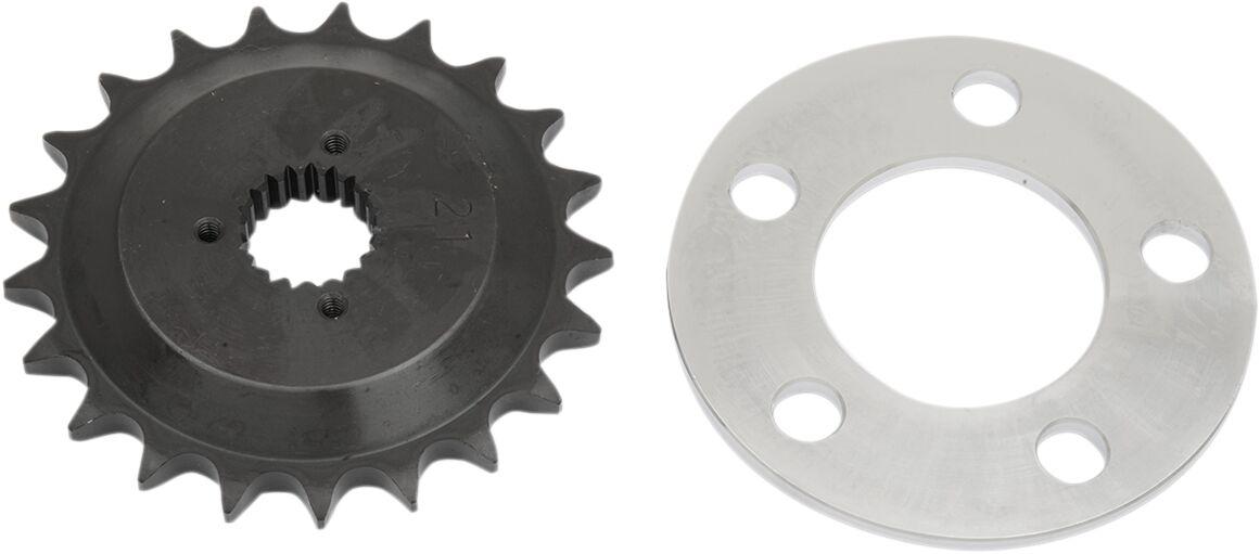 191371-BX-LB1 - Drag Specialties Offset Sprocket Kit For Harley Davidson XLH 1000 1984-1985 21T - Black