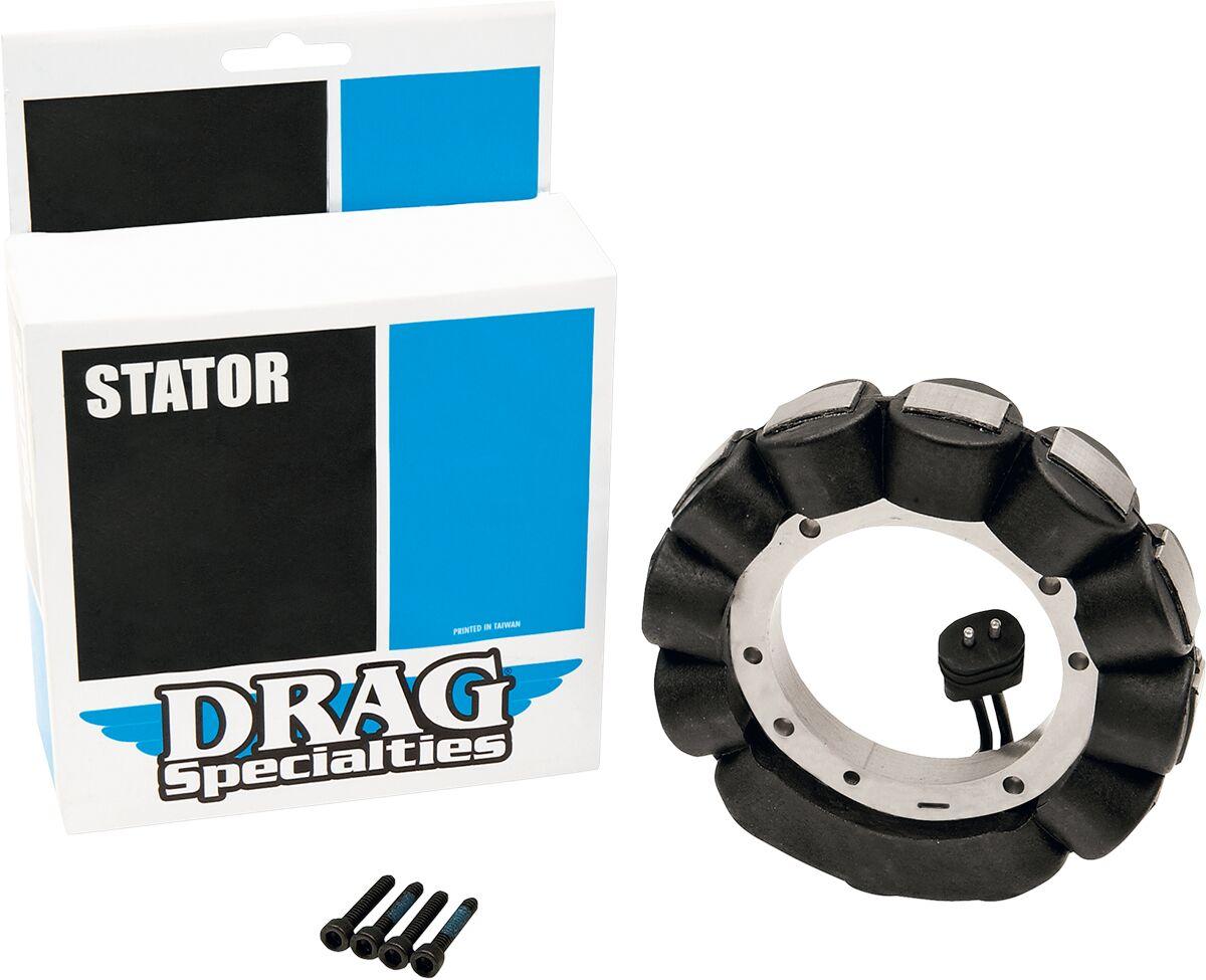 29965-75C-BXLB1 - Drag Specialties Coated Alternator Stator For Harley Davidson FL 1200 1976-1977 - Black