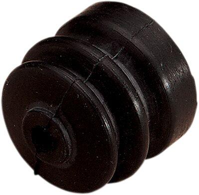 17-0028-HC-3 - Drag Specialties Master Cylinder Boots For Harley Davidson FL 1200 1971-1977 - Black