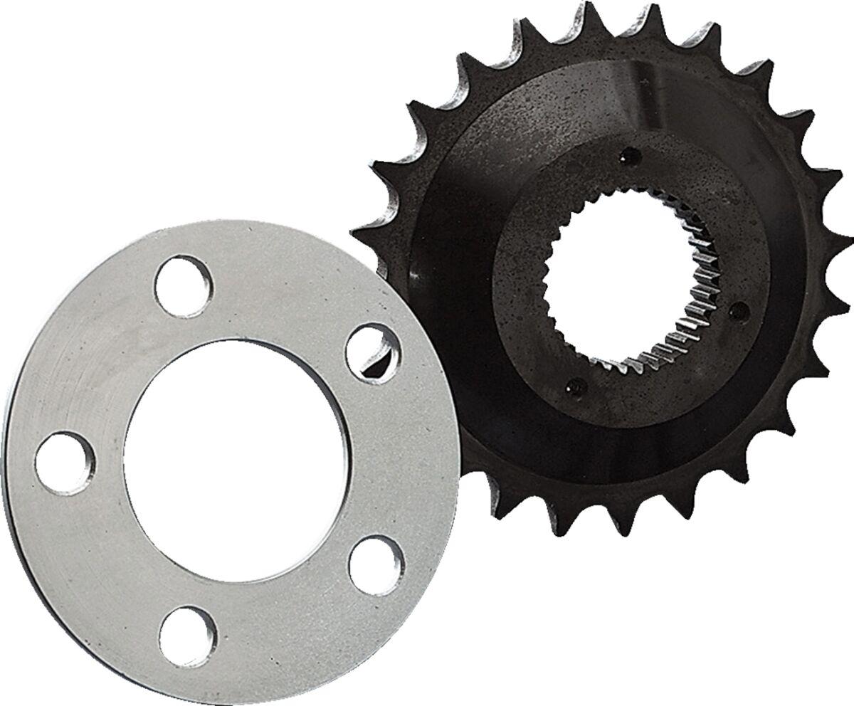 74243 - Drag Specialties Offset Sprocket Kit For Harley Davidson FLST 1340 1987-1990 24T - Black