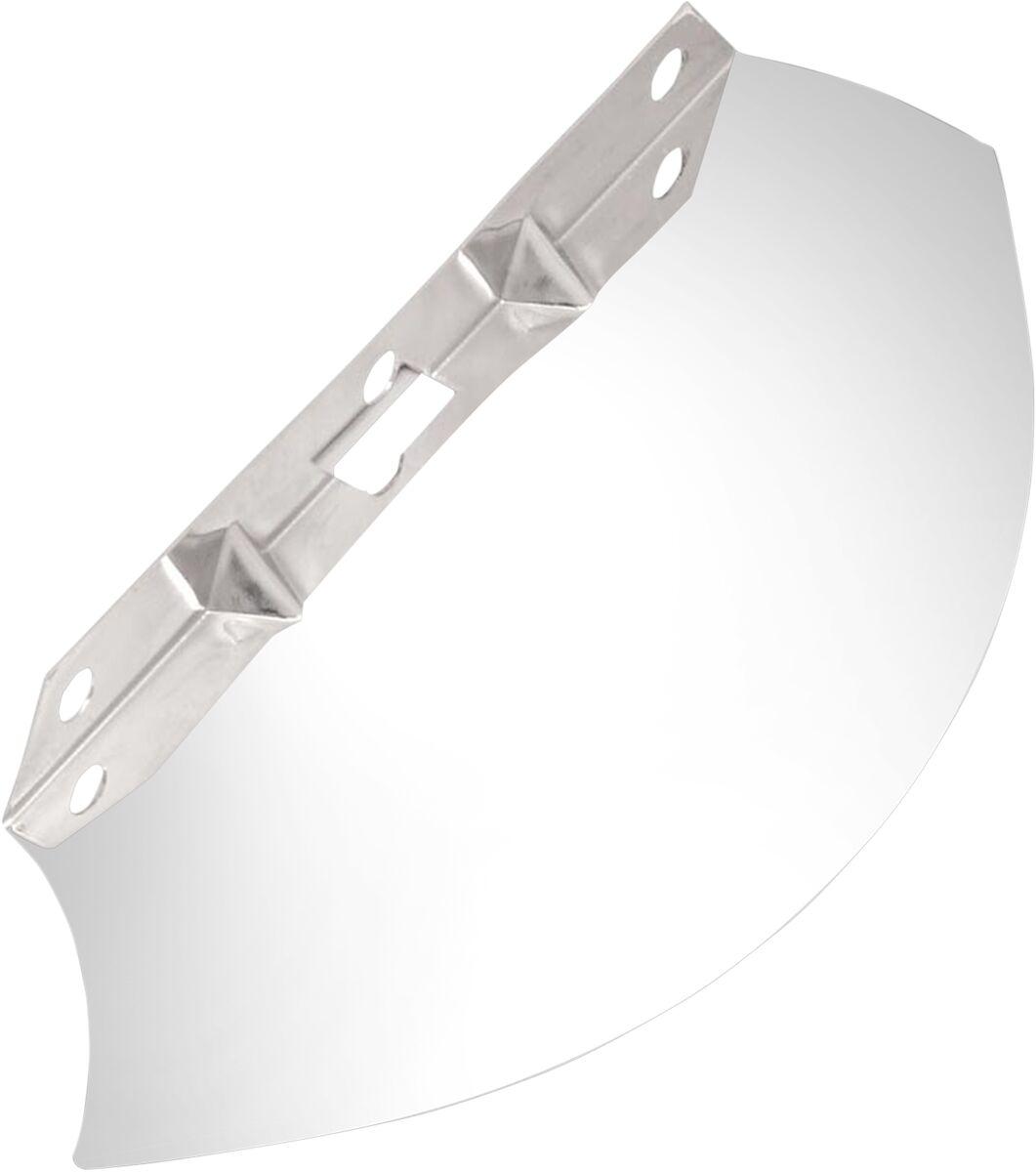 23-0421-SC3 - Drag Specialties Front Fork Air Baffle For Harley Davidson FLH 1200 1980 - Chrome