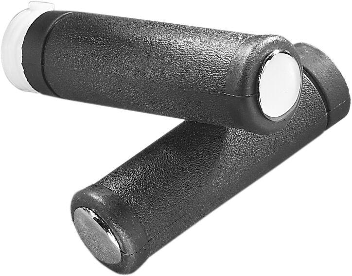 170506STS-BC324 - Drag Specialties Replacement OEM-Style Rubber Grips For Harley Davidson FL 1200 1973-1977 - Black