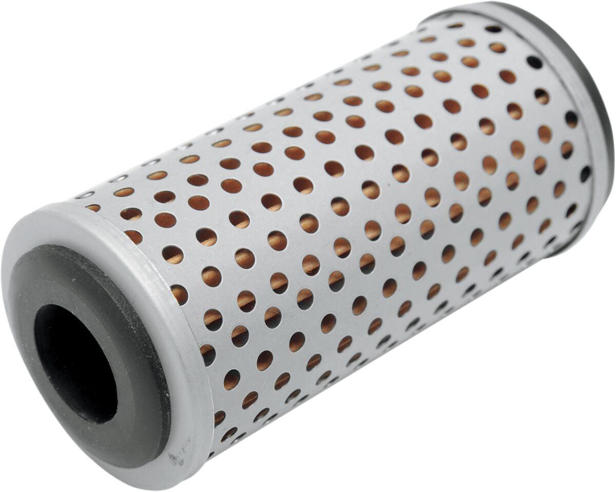 14-0001-BX18 - Drag Specialties Drop-In Oil Filter For Harley Davidson FL 1200 1953-1977 - Silver