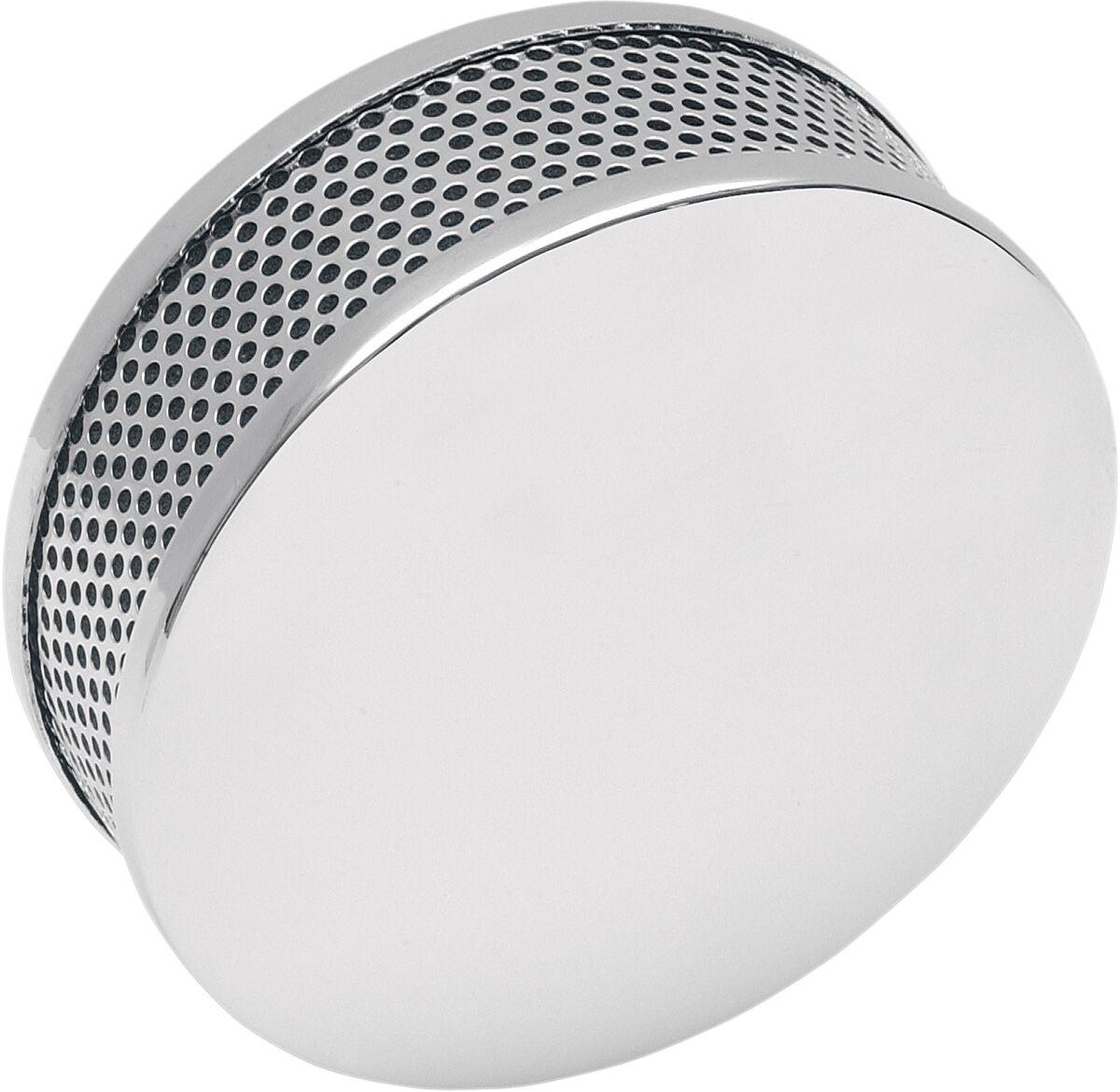 14-0102-BX-LB2 - Drag Specialties Stamped Steel Dragtron-Style Air Cleaner For Harley Davidson FL 1200 1964 - Chrome