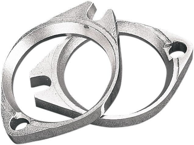59-432-PB - Drag Specialties Intake Manifold Flange For Harley Davidson FLHR 1340 1994-1998 - Chrome