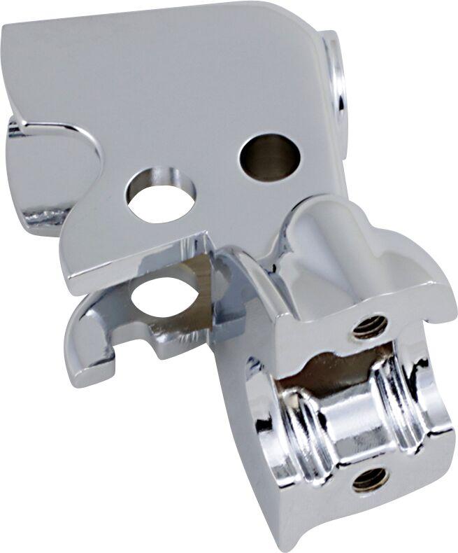 07-0523C-SC1 - Drag Specialties Clutch Lever Bracket For Harley Davidson FLD 1690 2012-2013 Left - Chrome