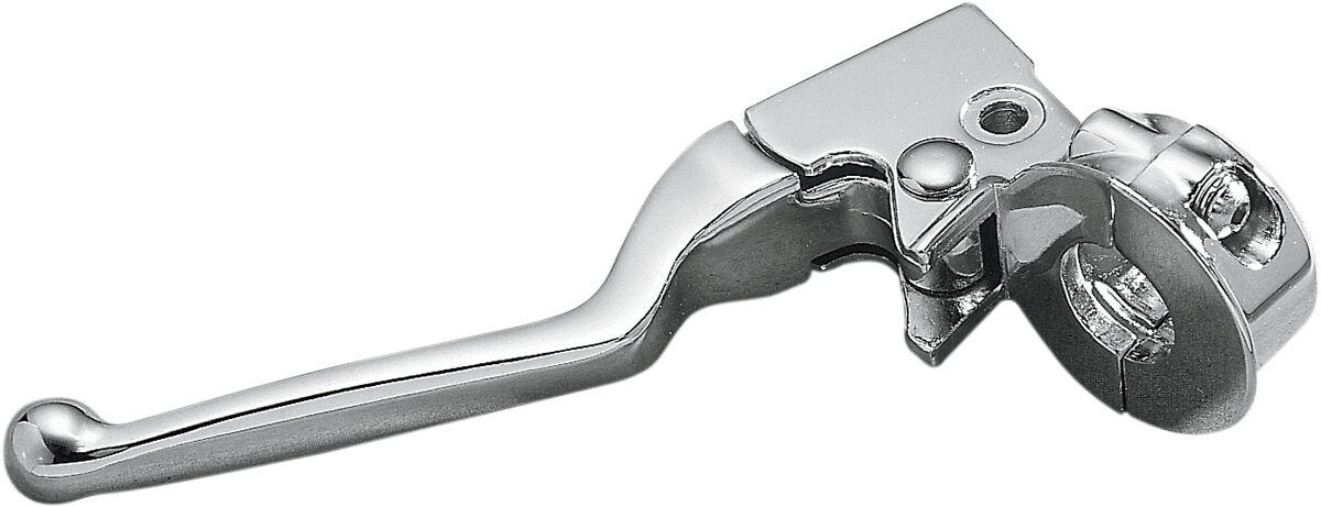07-0507K - Drag Specialties Clutch Lever Assembly with Pivot Pin & Bushing For Harley Davidson FLH 1340 1982-1984 - Chrome