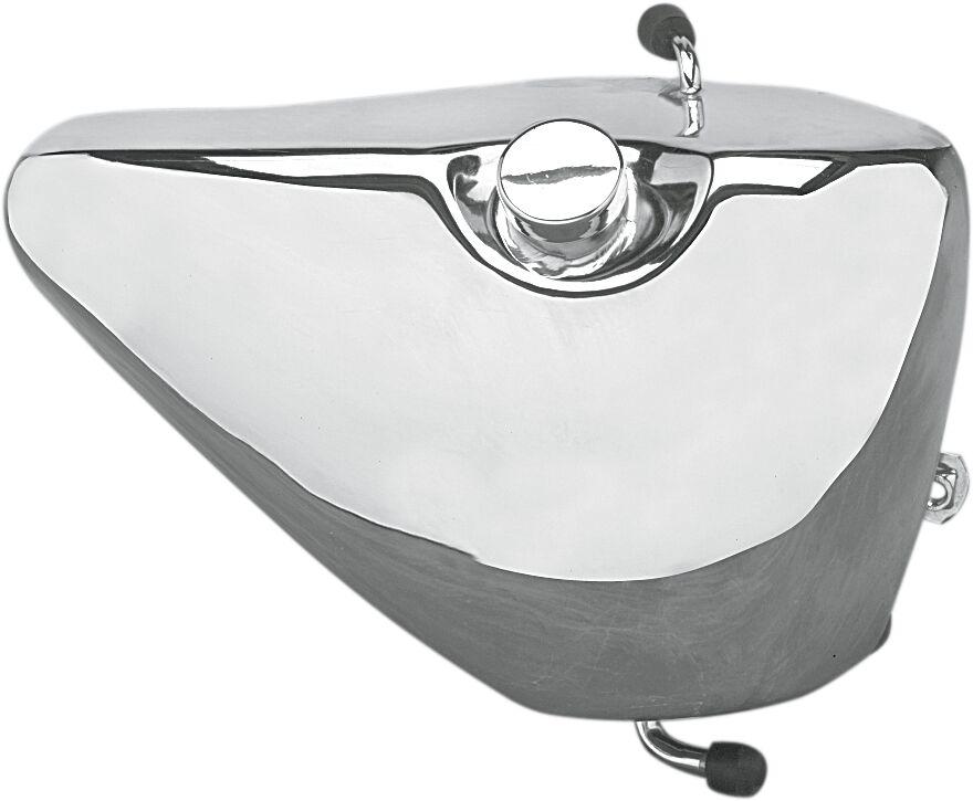 22-0055 - Drag Specialties Oil Tank For Harley Davidson XLH 1000 1983-1985 - Chrome