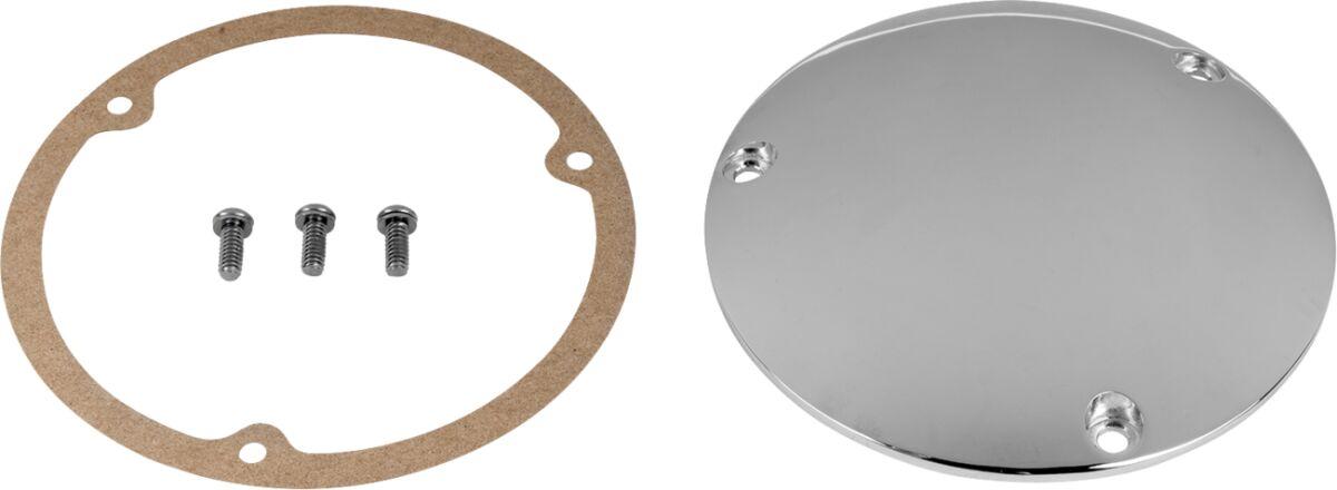 33-0017K-BC427 - Drag Specialties Derby Cover For Harley Davidson FL 1200 1970-1977 - Chrome