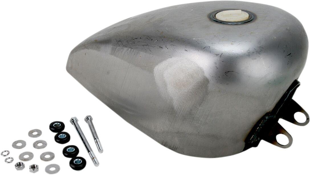011496-BX34 - Drag Specialties Gas Tank For Harley Davidson XL 1200 C 1996-2003 - Raw