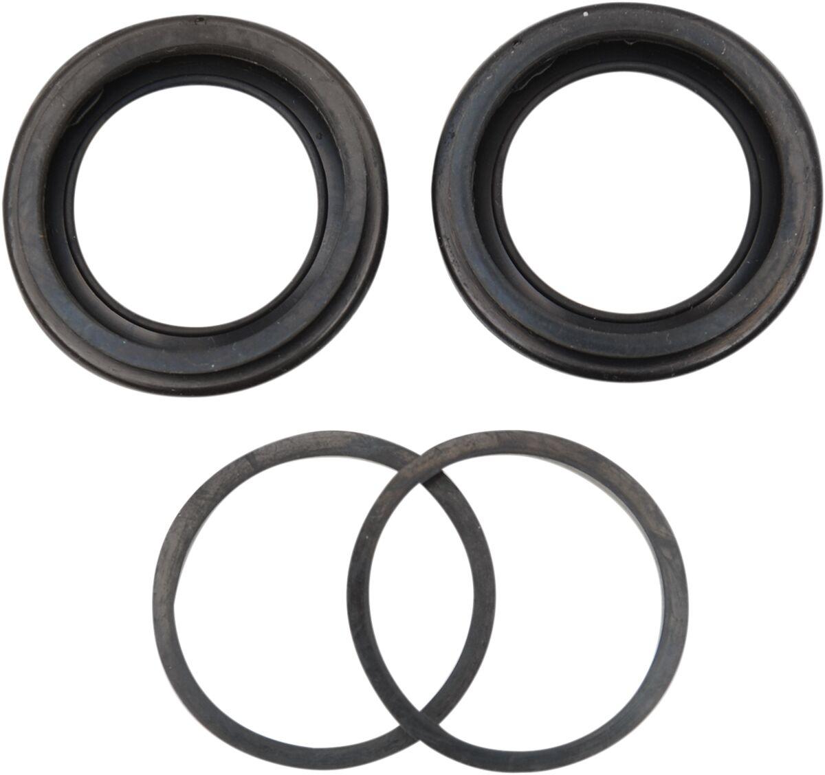 20188 - Drag Specialties Caliper Rebuild Kit For Harley Davidson FX 1200 1977-1979 Front - Black