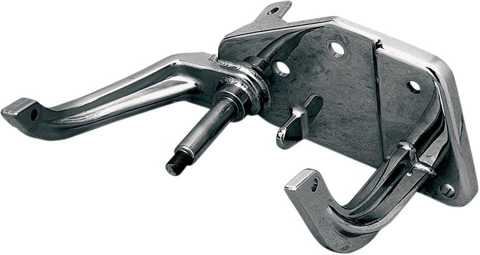 17-0605-BX-LB2 - Drag Specialties Rear Brake Lever Mounting Bracket For Harley Davidson FLST 1340 1987-1990 - Chrome