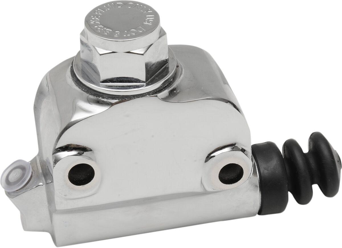 148010-BC422 - Drag Specialties Brake Master Cylinder For Harley Davidson FL 1200 1973-1977 Rear - Chrome