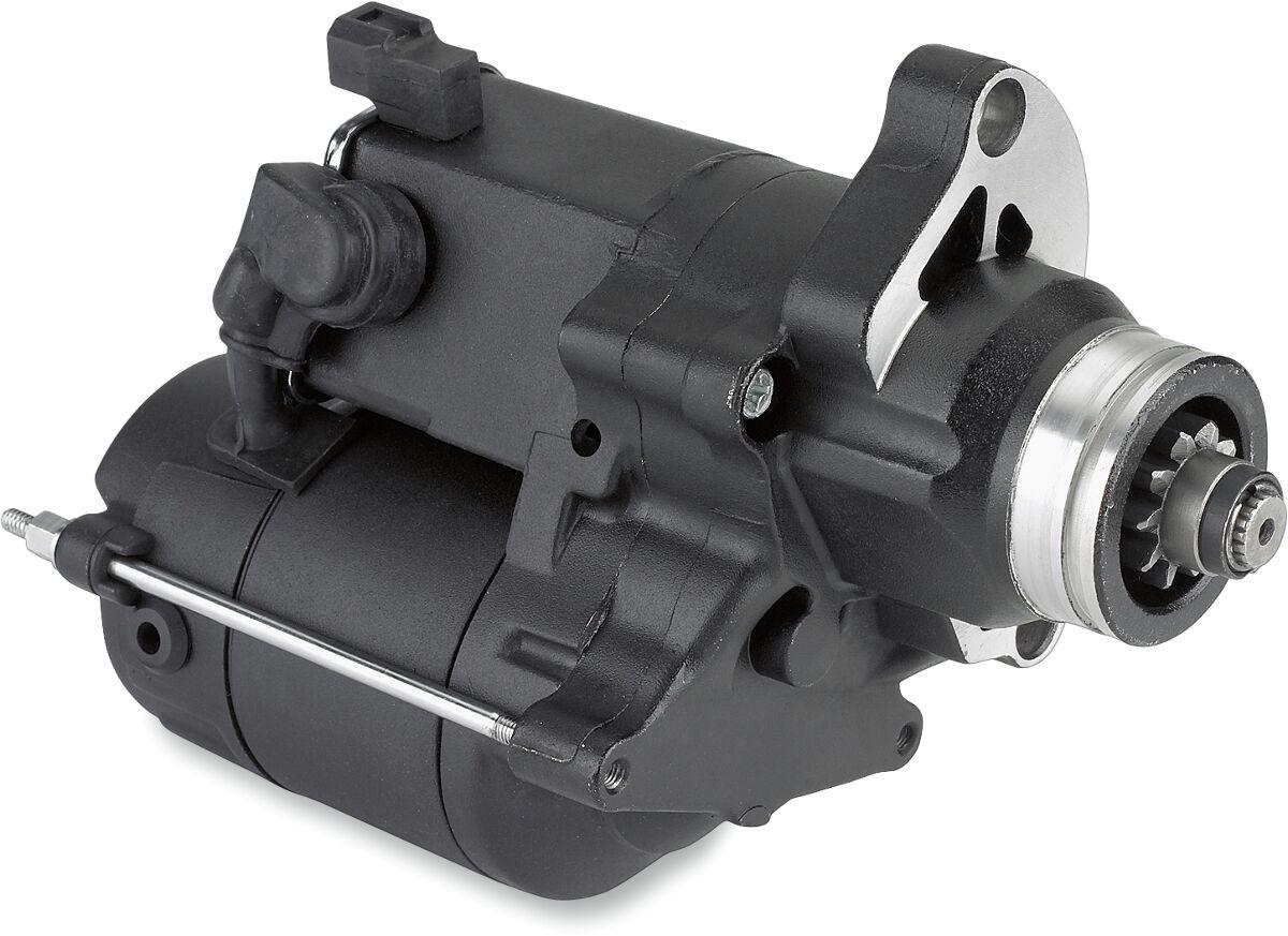 80-1013 - Drag Specialties 1.4 kW High-Performance Starter Motor For Harley Davidson FLD 1690 2012-2013 - Black