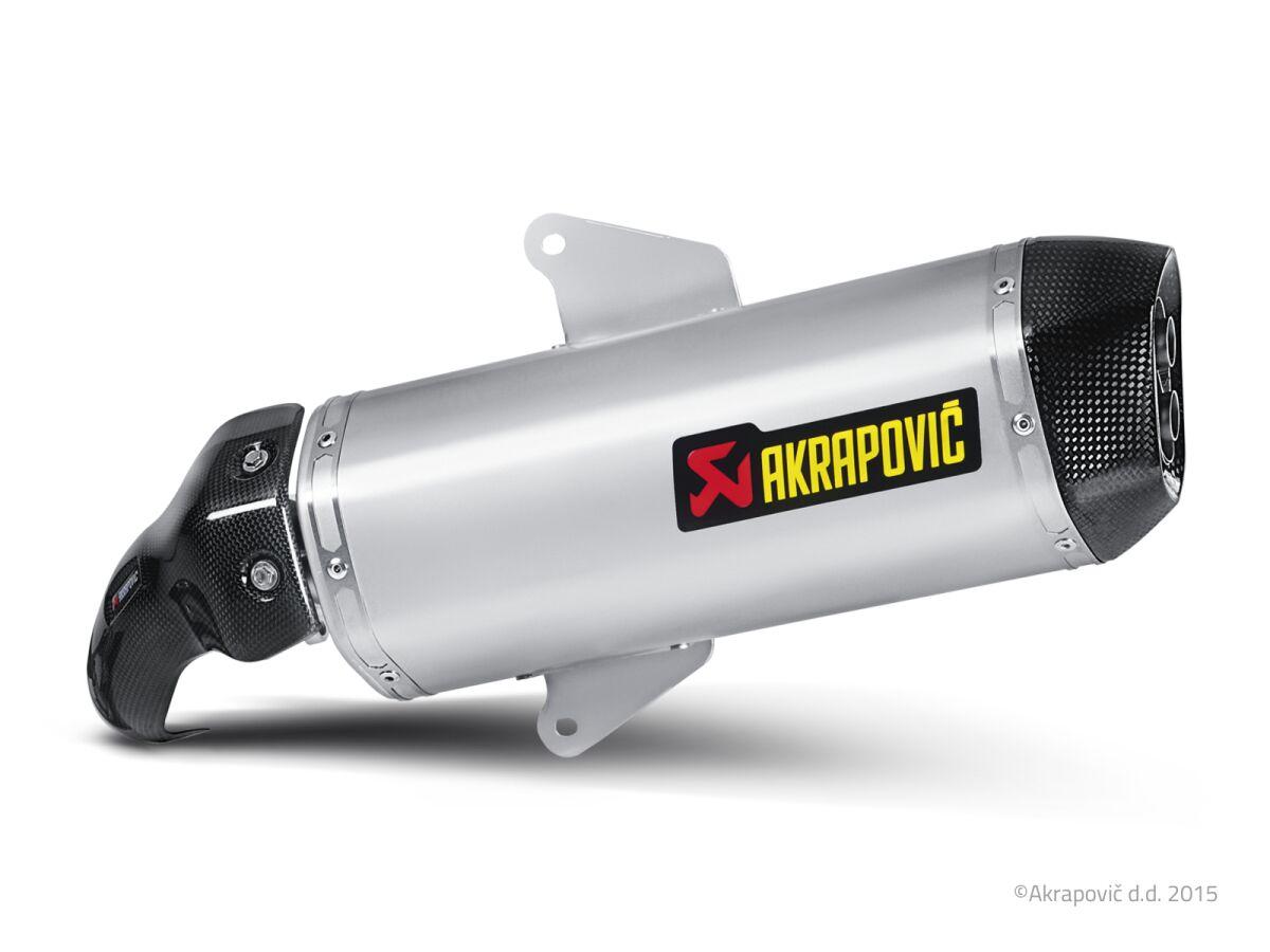 S-A8SO2-HWSS - S-A8SO2-HWSS - Akrapovic Line Scooter Silencer - Gilera GP 800 2008-2012
