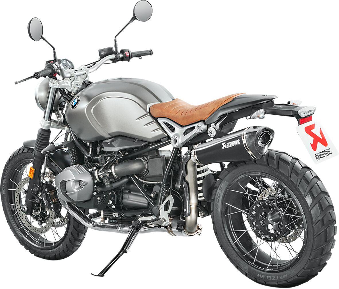 Akrapovic Black S-B12so17-Hbrbl - S-B12so17-Hbrbl - Series Silencer - Bmw R Nine T 2014-2023