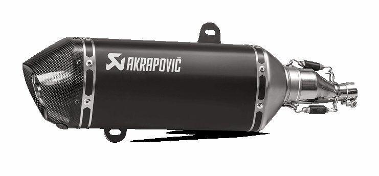 S-VE125SO1-HZBL - S-VE125SO1-HZBL - Akrapovic Line Scooter Silencer - Vespa GTS 150 I.E. 2017-2019