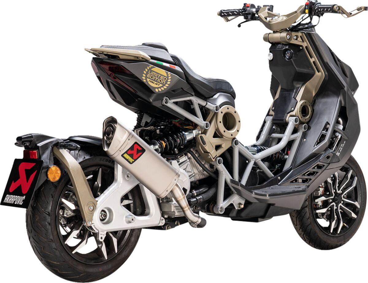 S-IT125SO2-APT - S-IT125SO2-APT - Akrapovic Line Scooter Silencer - Italjet Dragster 200 ABS 2020-2023