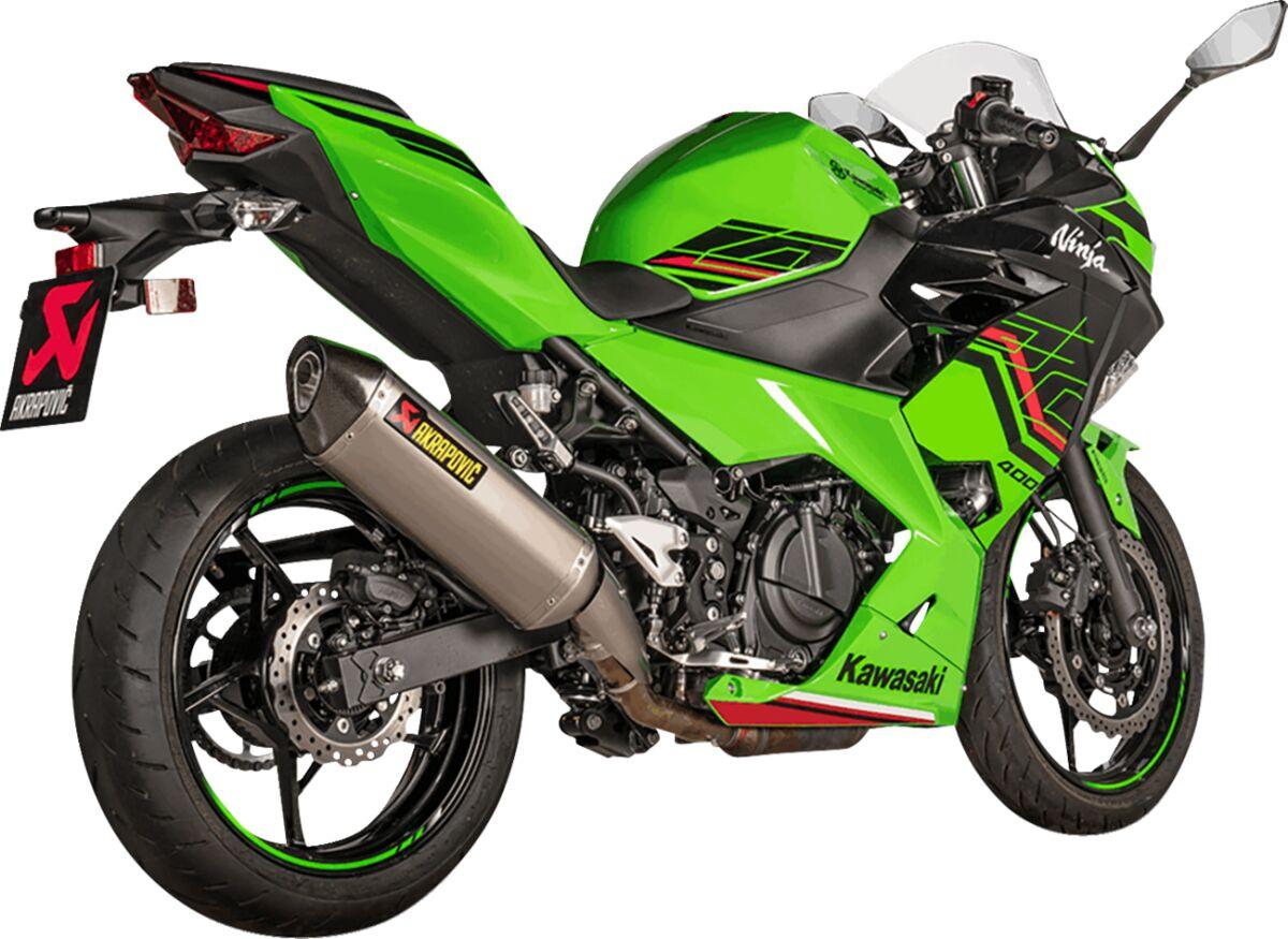 S-K4SO7-HRT - S-K4SO7-HRT - Akrapovic Line Silencer - Kawasaki Z 400 ABS 2019-2023