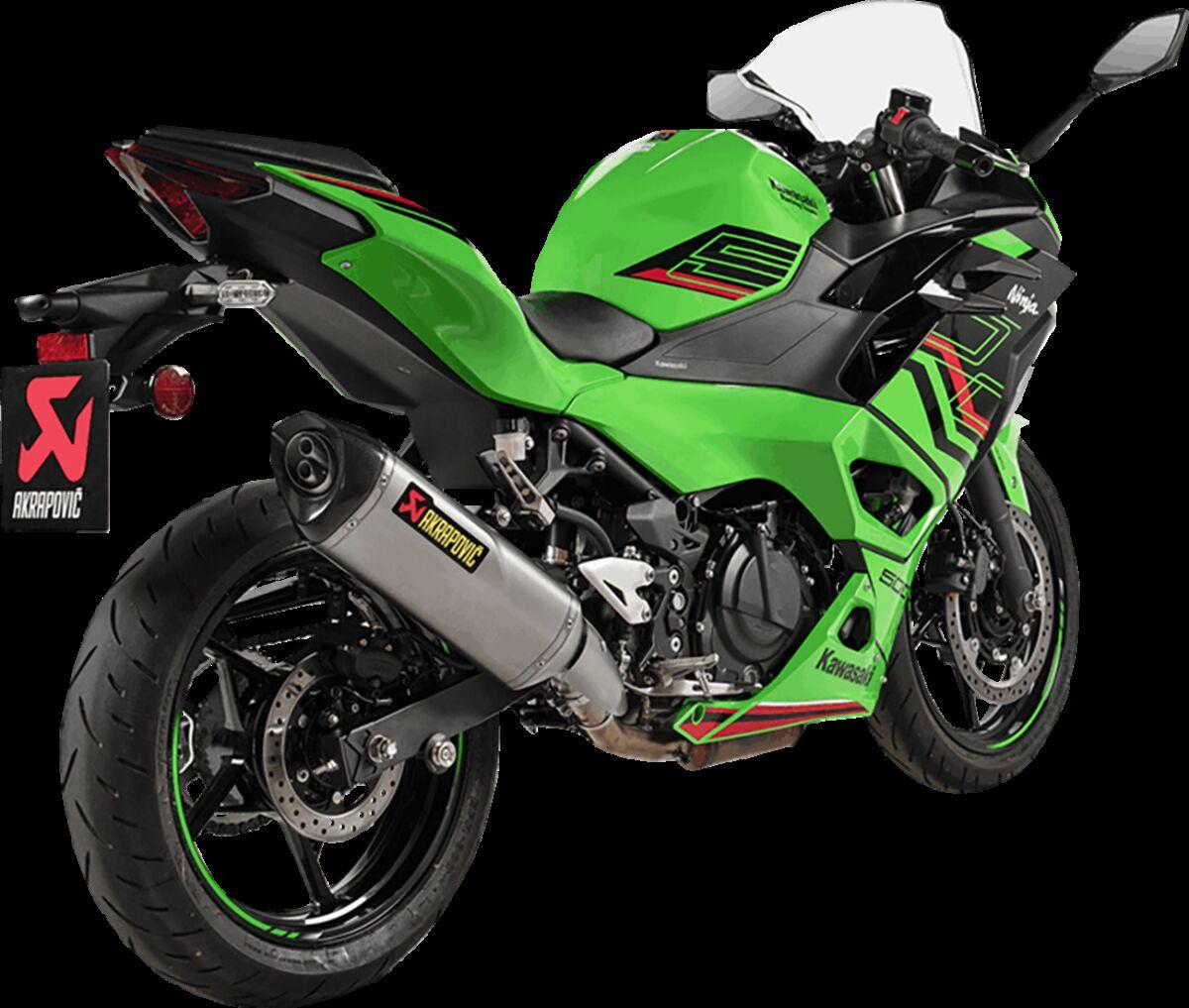S-K5SO1-HRT - Akrapovic Line Silencer For Kawasaki Ninja 500 2024
