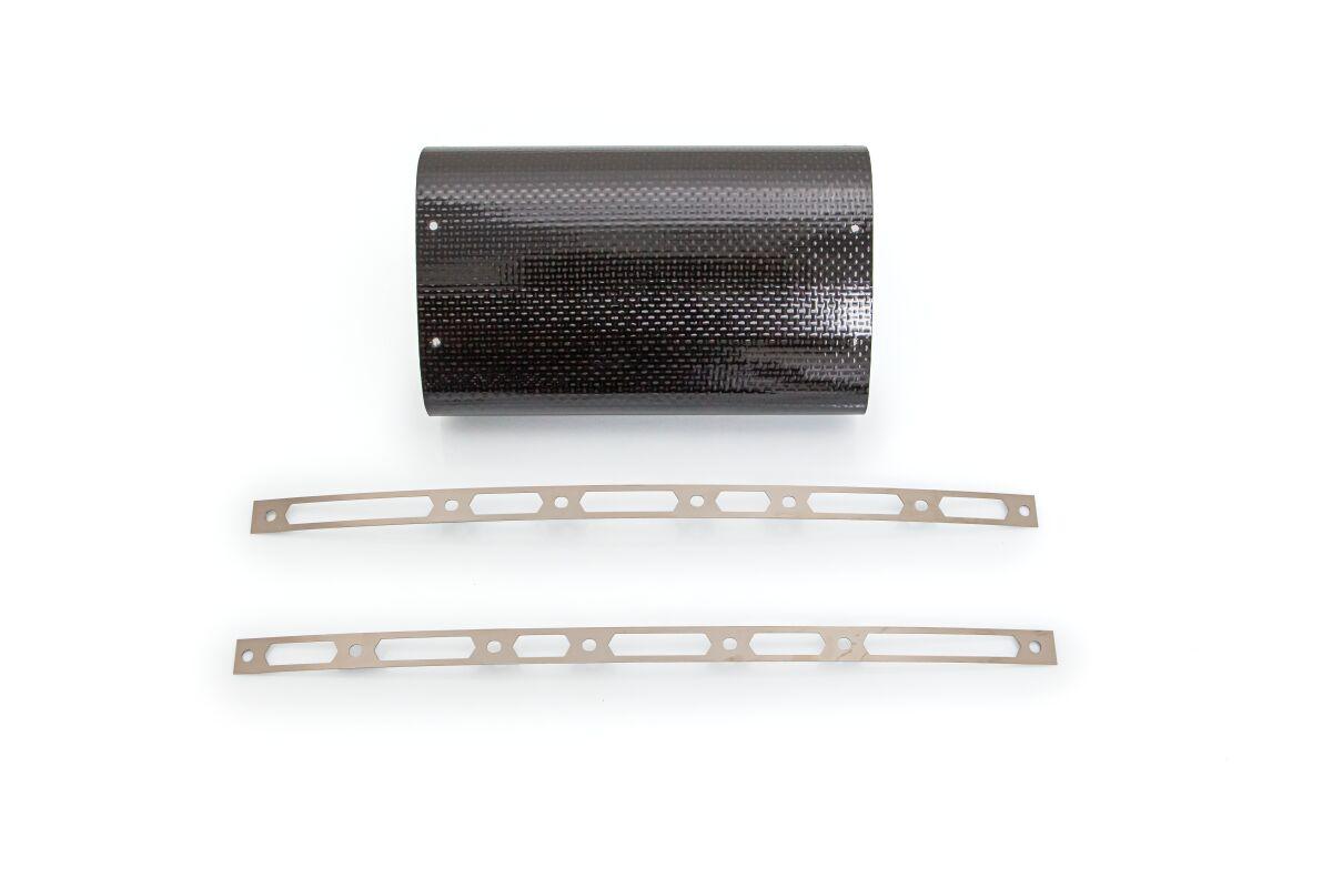 P-RKS204TC30/3 - P-RKS204TC30/3 - Akrapovic Silencer Sleeve Kit - Honda CBR 1000 RR Fireblade 2008-2016