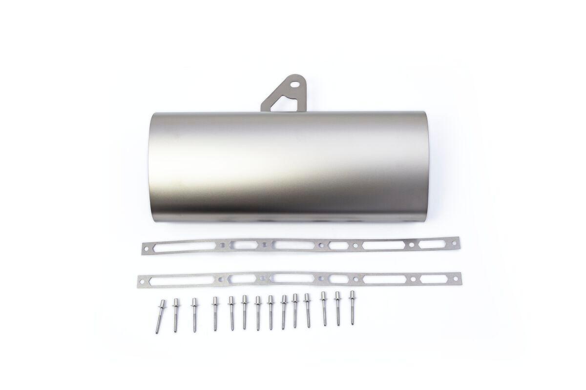 P-RKS560APL320 - P-RKS560APL320 - Akrapovic Silencer Sleeve Kit - Suzuki GSX-R 1000 ABS 2017-2020