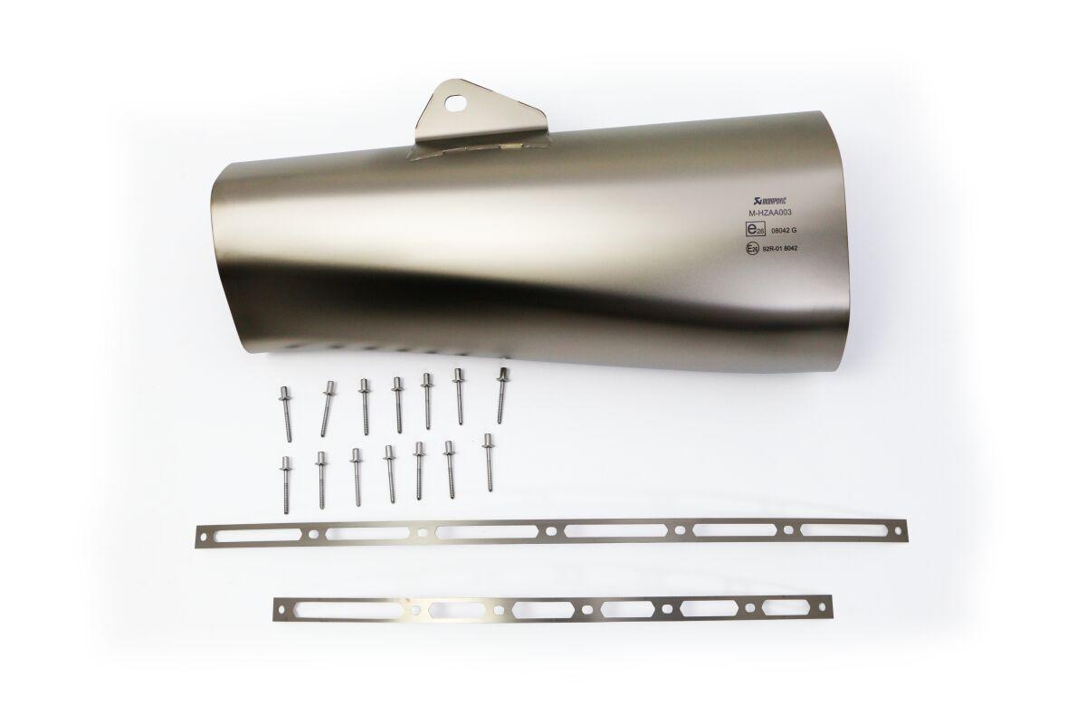 P-RKS519ZEM390 - P-RKS519ZEM390 - Akrapovic Silencer Sleeve Kit - Yamaha XP 530 T-Max 2017-2019