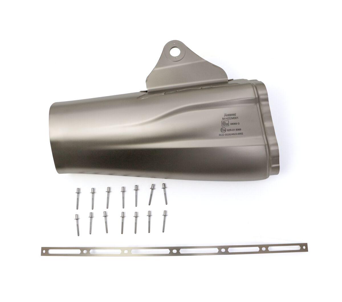 P-RKS462ZAA400 - P-RKS462ZAA400 - Akrapovic Silencer Sleeve Kit - Kawasaki ZZR 1400 ABS 2012-2020