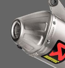 V-EC319 - Akrapovic End Cap For Yamaha WRF250 2018-2024 - Silver