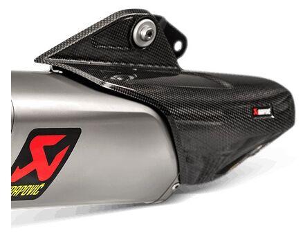 P-HSY10E6 - Akrapovic Heat Shield For Yamaha YZF-R1 1000 2015-2024 - Black