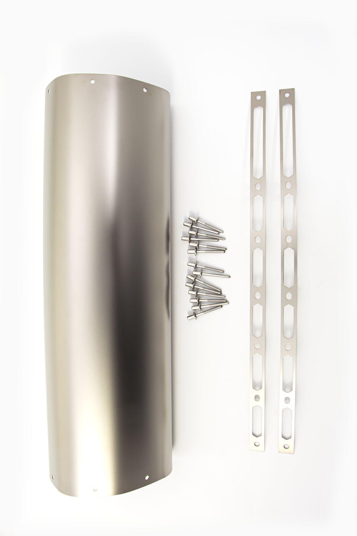 P-RKS323ZT40 - P-RKS323ZT40 - Akrapovic Silencer Sleeve Kit - Kawasaki ER-6N 650 ABS 2012-2016