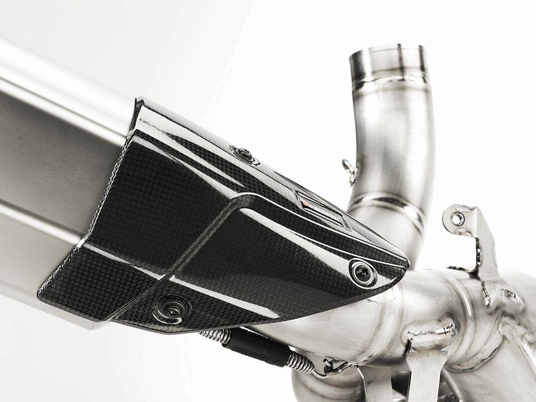 P-HSD12SO4 - P-HSD12SO4 - Akrapovic Heat Shield - Yamaha MULTISTRADA1200ABS 2015-2017