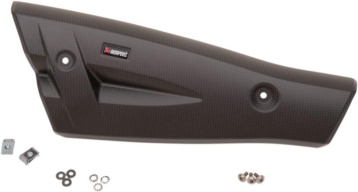P-HSH125R1 - P-HSH125R1 - Akrapovic Carbon Fibre Heat Shield - Honda Z 125 ABS 2018-2023