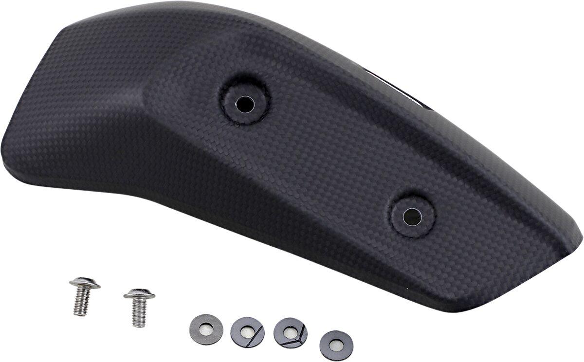 P-HSIN12E1 - Akrapovic Heat Shield For Indian FTR 1200 2019-2020 - Black