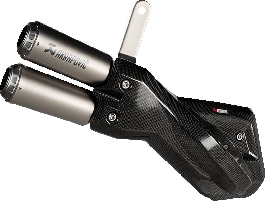 S-D9SO18-HIFFT - Akrapovic Line Silencer For Ducati MultiStrada 950 2021 Right
