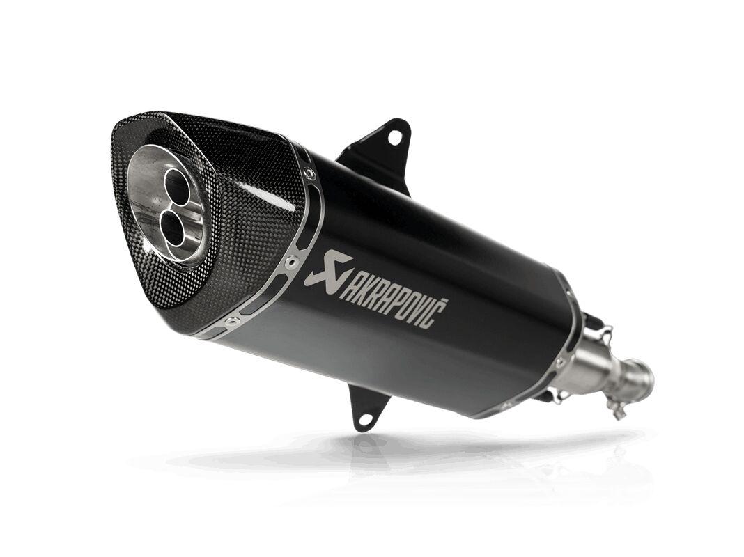 S-IT3SO1-HRTBL - Akrapovic Line Scooter Silencer For Italjet Dragster 300 2024 Right