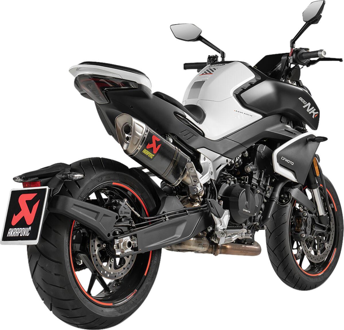 S-CF8SO1-HAPLC - Akrapovic Line Silencer For CF Moto NK 800 2023-2024