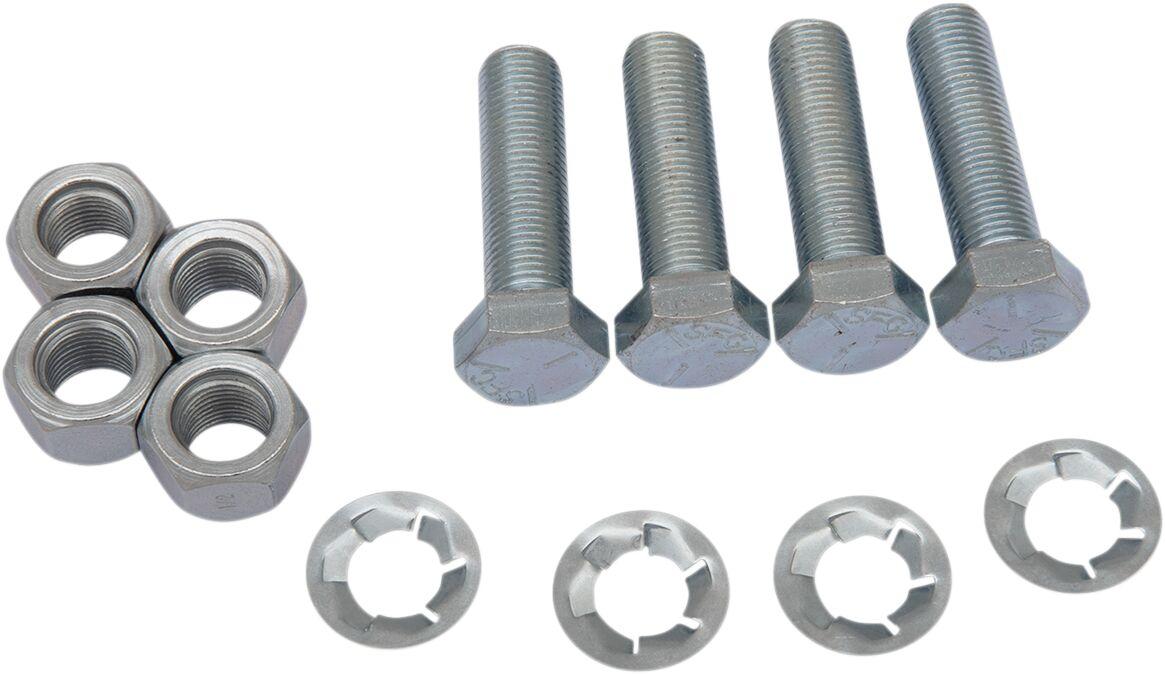 85-1099 - Moose Racing Wheel Stud/Nut Kit For Polaris 300 2X4 1994-1995 Rear - Silver