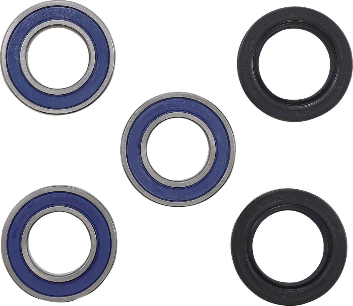 25-1593 - Moose Racing Wheel Bearing & Seal Kit for Talon Hubs For Honda CR250 2002-2007 Rear