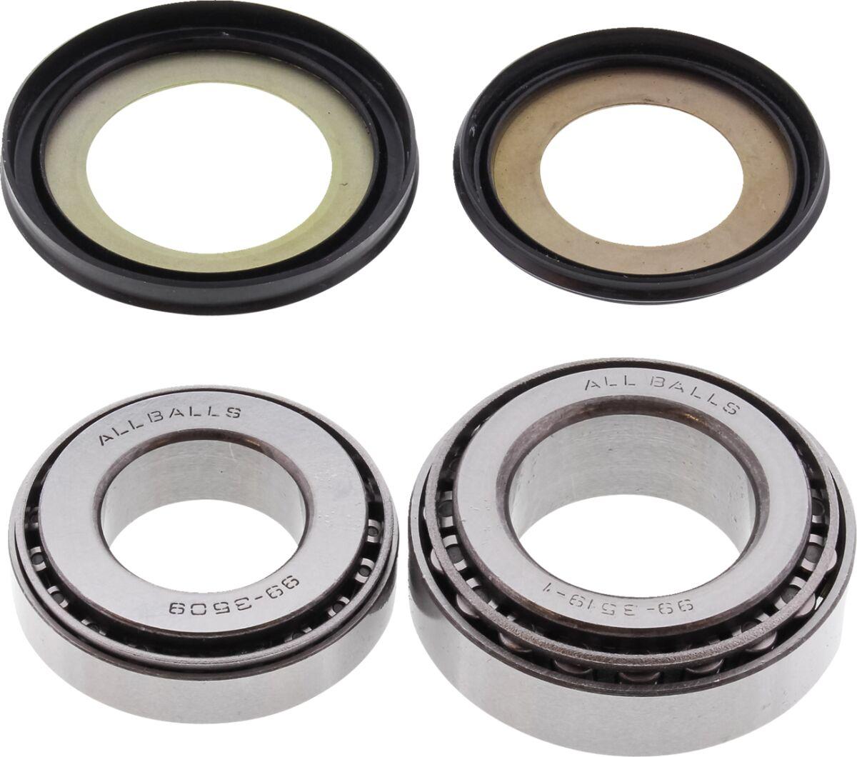 22-1019 - Moose Racing Steering Stem Bearing Kit For Suzuki DR125 1986-1988
