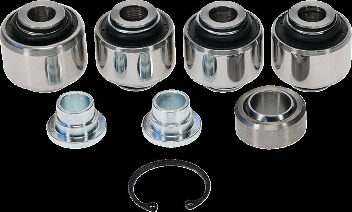 50-1246 - Moose Racing Independent Suspension Linkage Rebuild Kit For Polaris RZR XP 1000 TurboS 4X4 2019-2021 Rear - Black/Silver