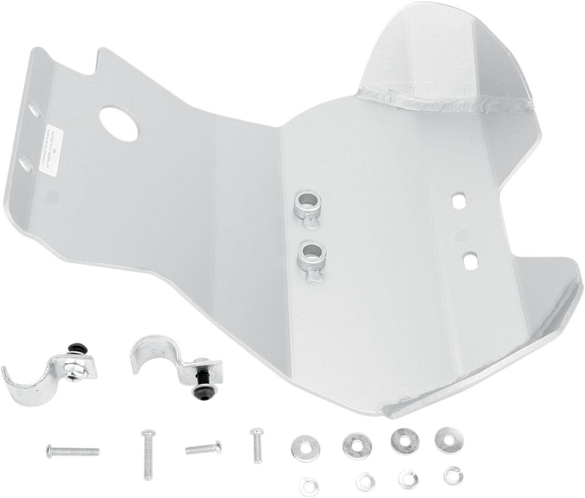 266 - Moose Racing Aluminium Skid Plate For Kawasaki KLX250S 2006-2015 - Silver