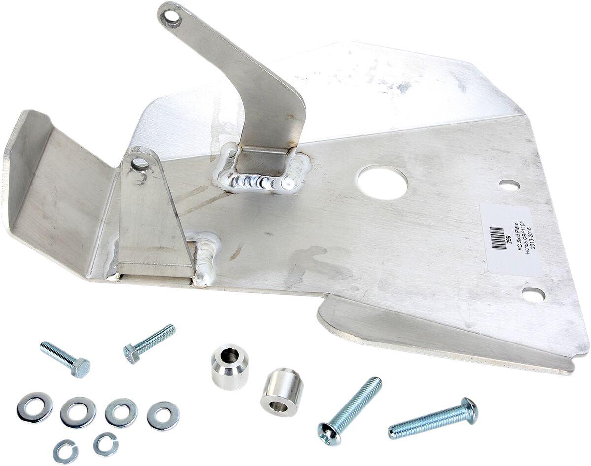 299 - 05060904 - Moose Aluminium Skid Plate - Honda CRF110F 2013-16