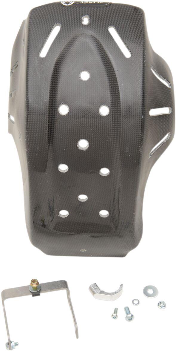 MSP45016 - 05060937 - Moose Carbon Fibre Skid Plate - KTM SXF450 2016-18, EXC-F 450/500 2017-18, Husqvarna FC 450 2016-17