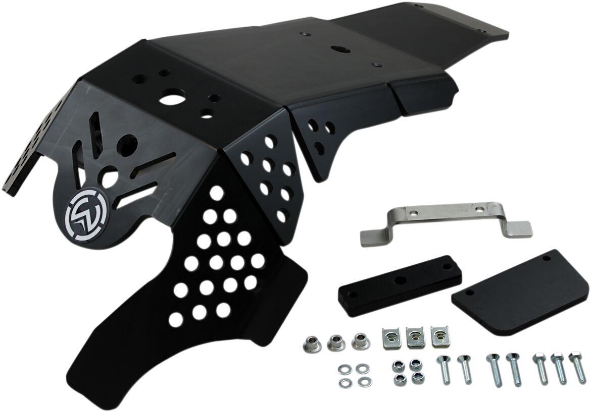 PX1459 - Moose Racing Pro LG Skid Plate For Yamaha WRF250 2019-2024 - Black