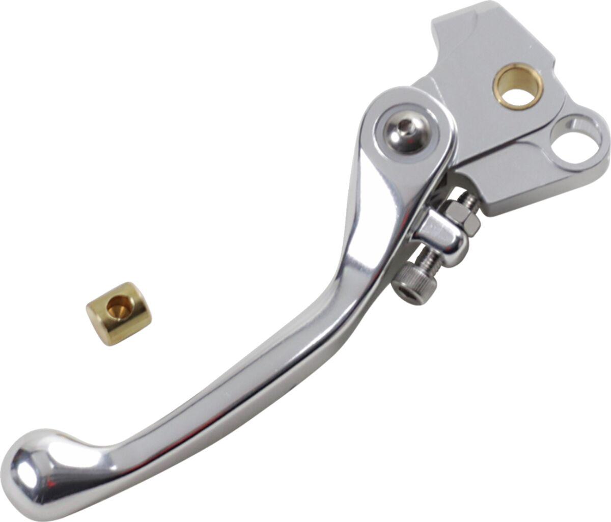 H07-2909CS - Moose Racing Flex FG Forged Clutch Lever For Kawasaki KX250 2021-2023 - Silver